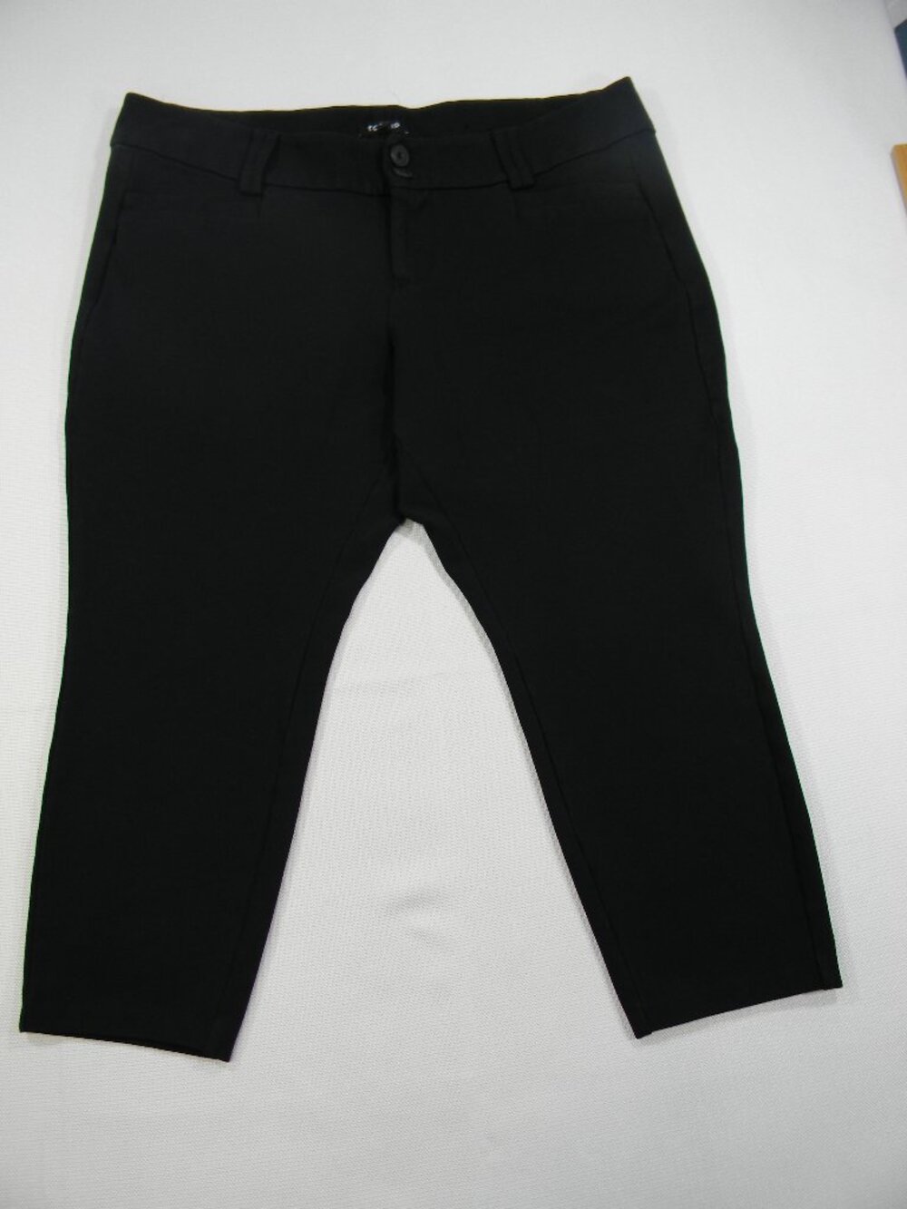 Torrid Black Stretch Ponte Slim Crop Pants Size 18